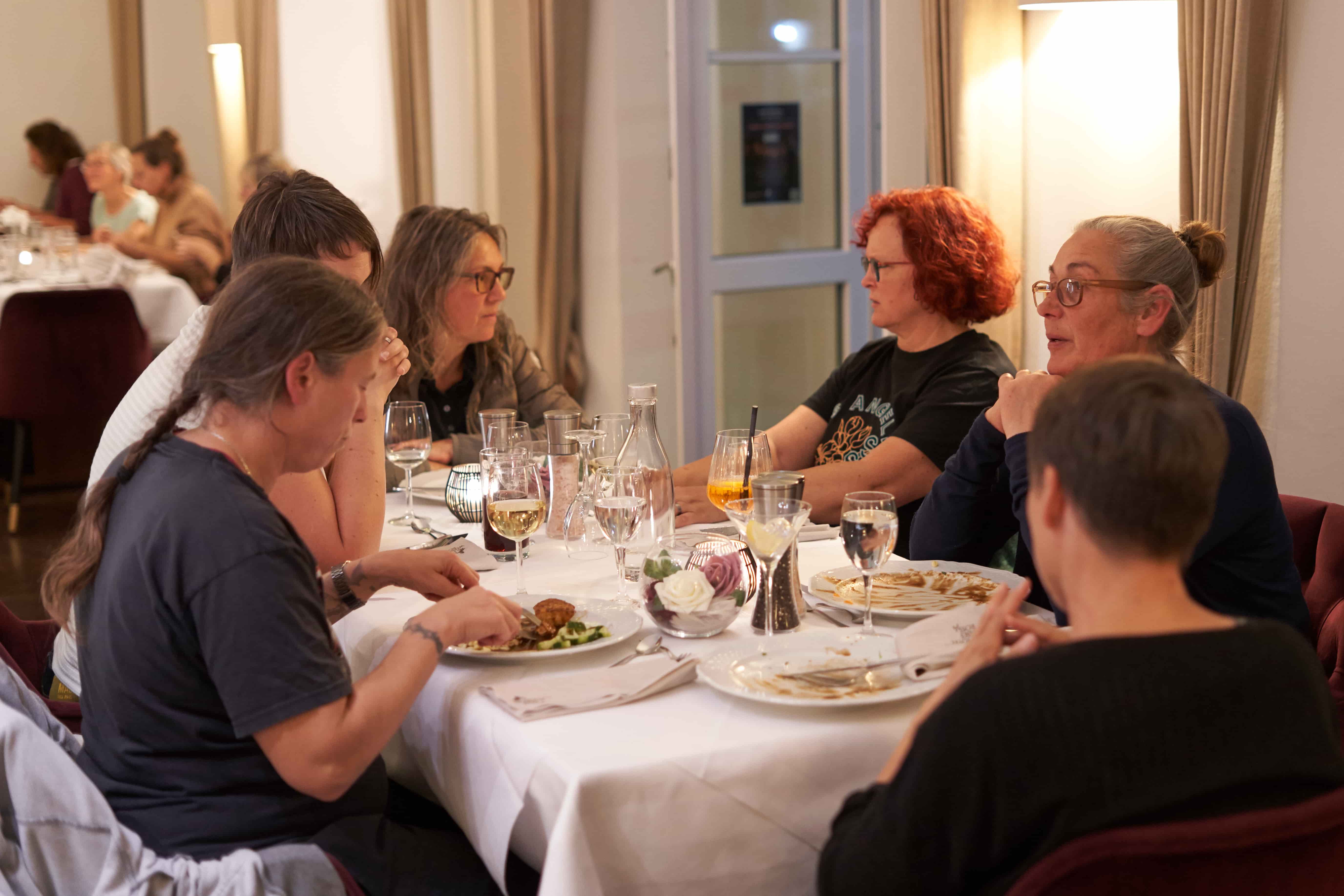 Gemeinsames Abendessen am Freitagabend