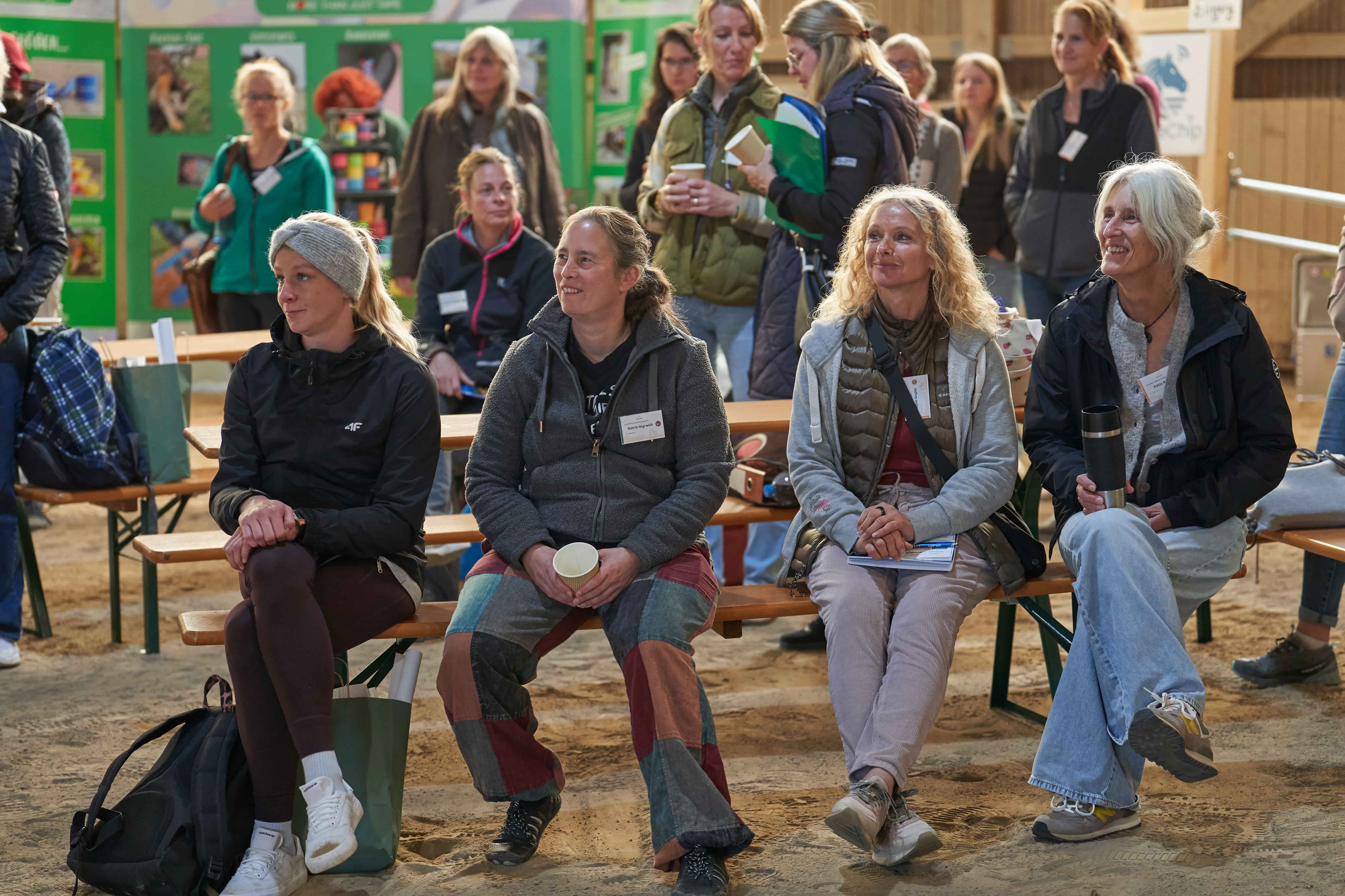 Austausch in der Pause