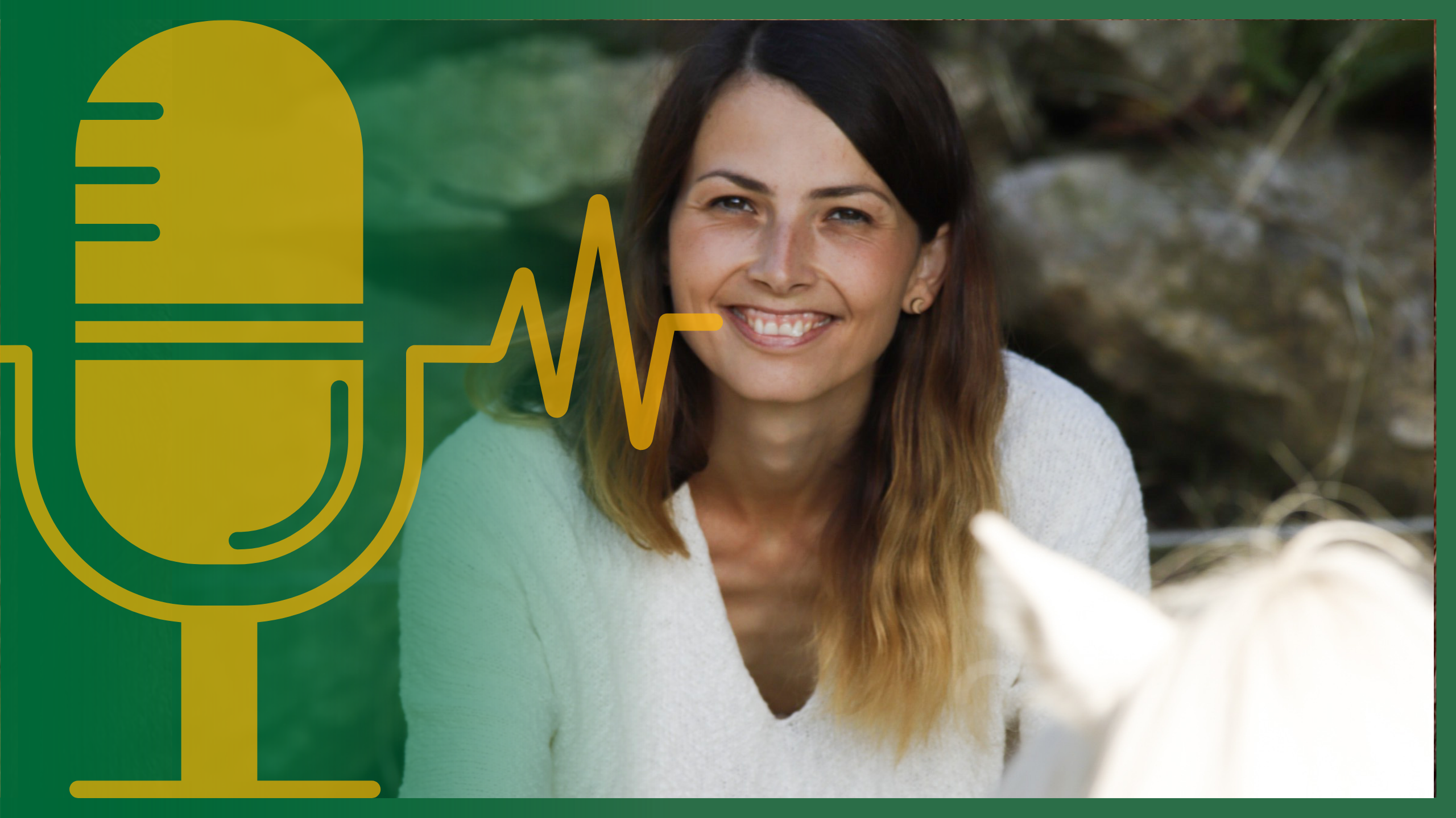 Sandra Kitzmüller mit einem Pferd