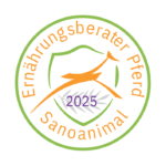 Sanoanimal Ernährungsberater Pferd Siegel 2025
