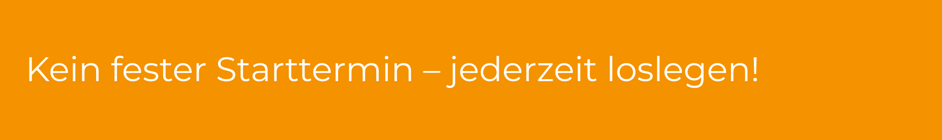 Sanoanimal Ernährungsberater Ausbildung Pferd: Kein fester Starttermin - jederzeit loslegen!